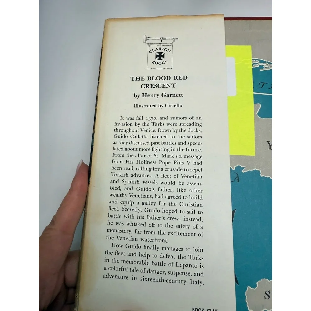 First Edition 1960‎ The Blood Red Crescent & The Battle of Lepanto Henry Garnett